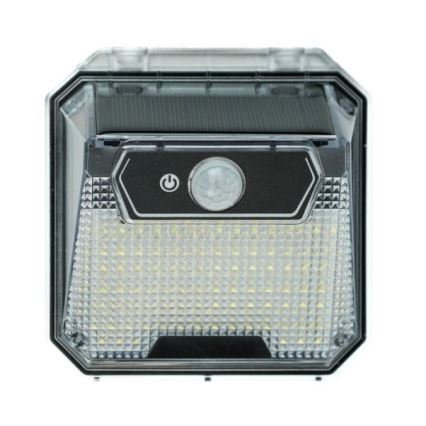 Aplique LED solar con sensor LED/3W/5,5V IP65 1200 mAh