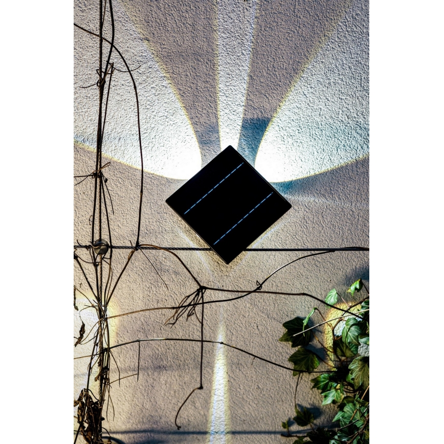 Aplique LED solar con sensor LED/2W/5V IP54 1300 mAh