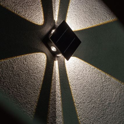 Aplique LED solar con sensor LED/2W/5V IP54 1300 mAh