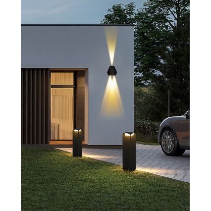 Aplique LED solar con sensor LED/2W/5V IP54 1300 mAh