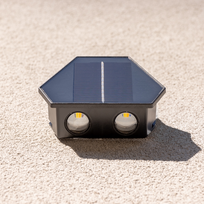 Aplique LED solar con sensor LED/2W/5V IP54 1300 mAh
