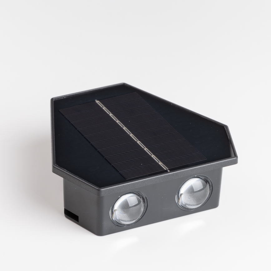 Aplique LED solar con sensor LED/2W/5V IP54 1300 mAh