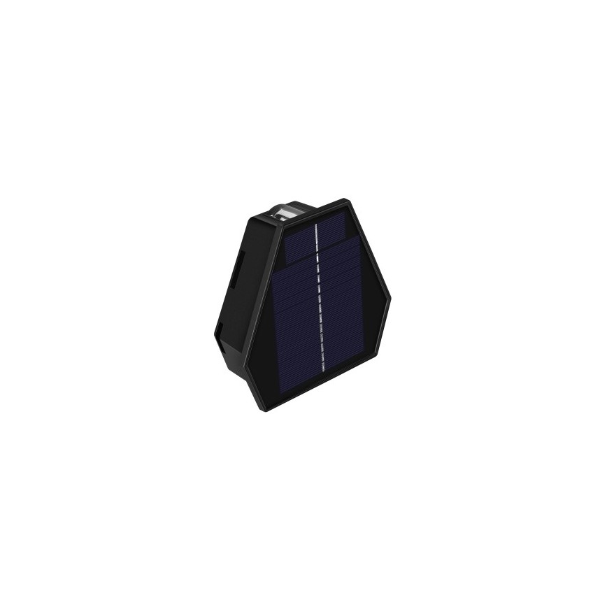 Lámpara de pared solar LED con sensor LED/2W/5V IP54 1300 mAh
