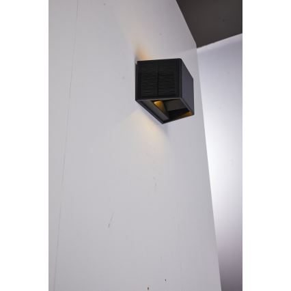 Aplique LED solar con sensor LED/2W/5V IP54 1300 mAh