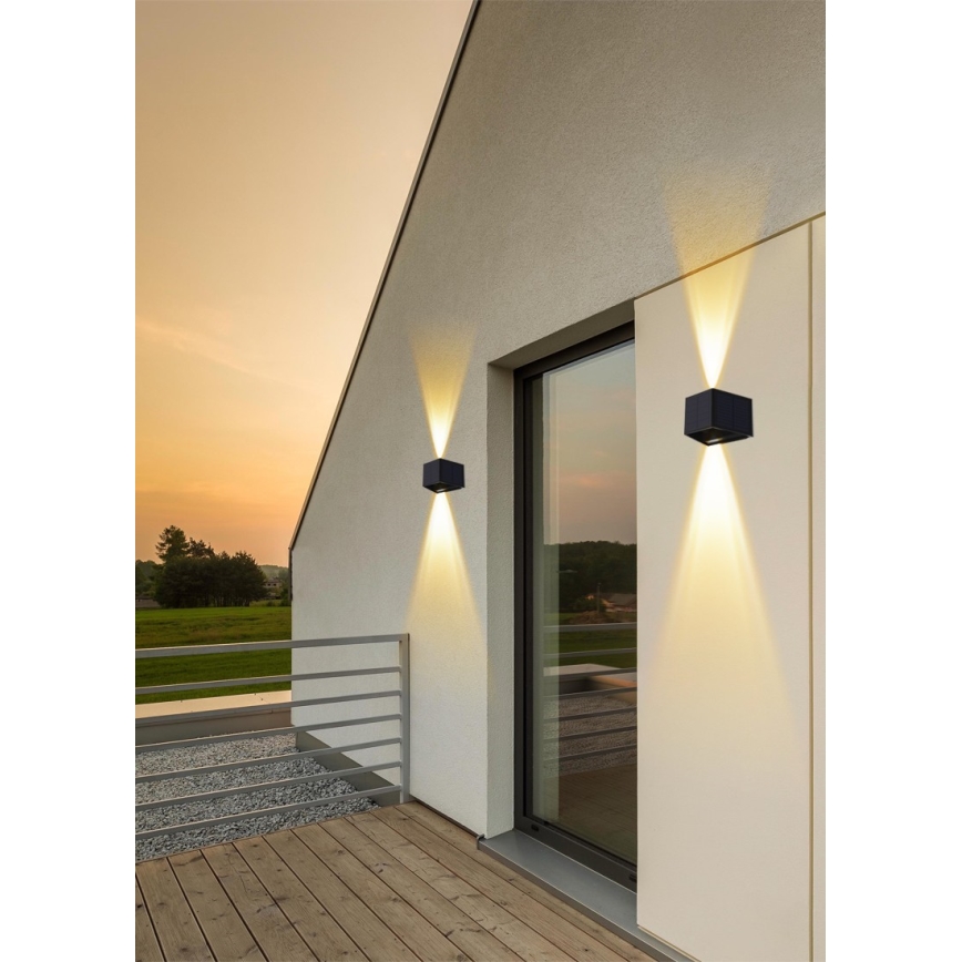 Aplique LED solar con sensor LED/2W/5V IP54 1300 mAh