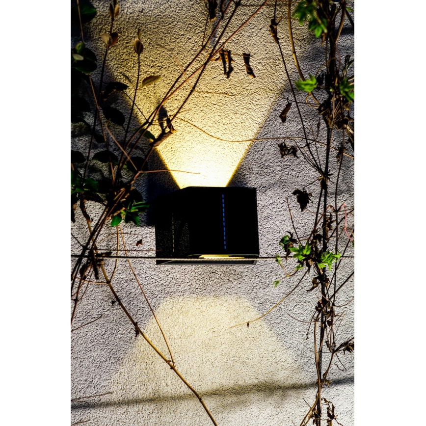 Aplique LED solar con sensor LED/2W/5V IP54 1300 mAh