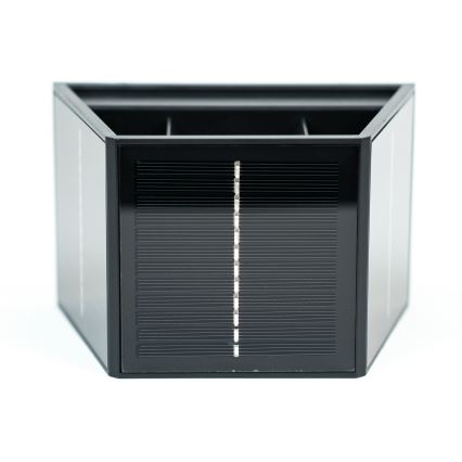 Lámpara de pared solar LED con sensor LED/2W/5V IP54 1300 mAh