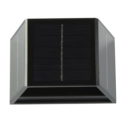 Lámpara de pared solar LED con sensor LED/2W/5V IP54 1300 mAh