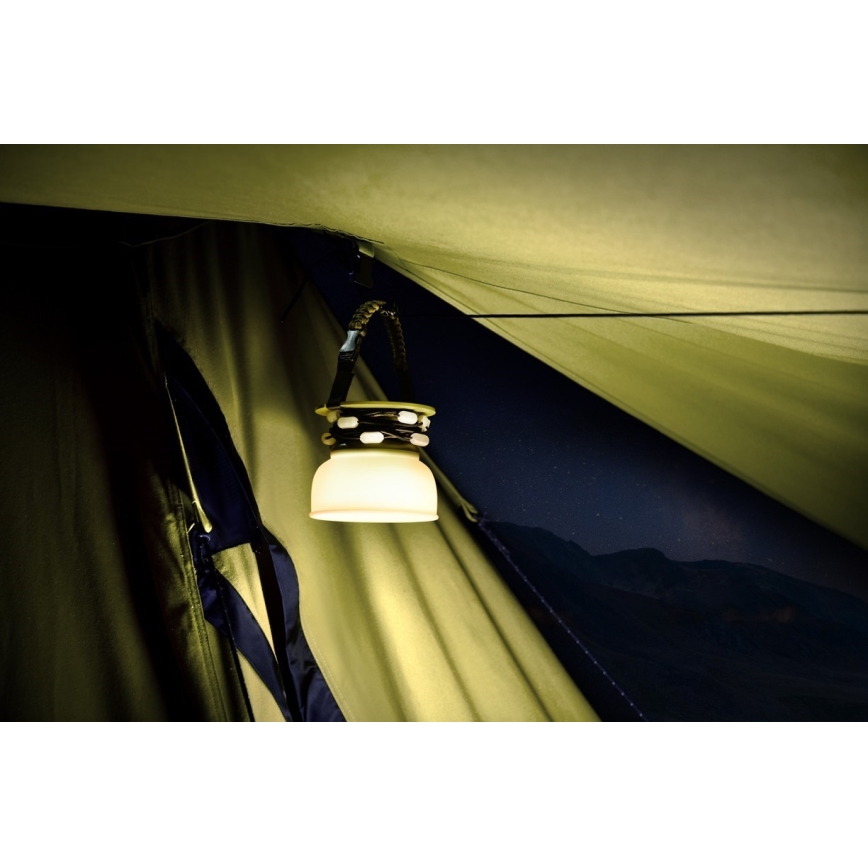 Lámpara solar portátil recargable LED RGB con cadena LED LED/10W/5V 3600 mAh IP65 3600 mAh