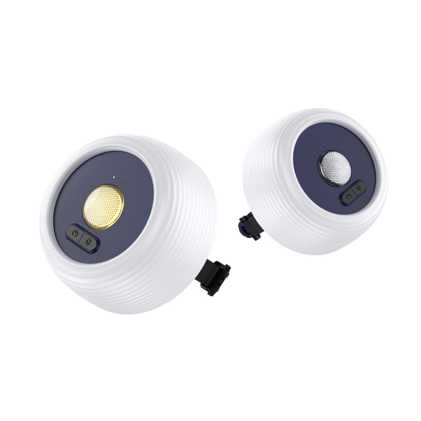 Lámpara solar portátil recargable LED RGB con cadena LED LED/10W/5V 3600 mAh IP65 3600 mAh