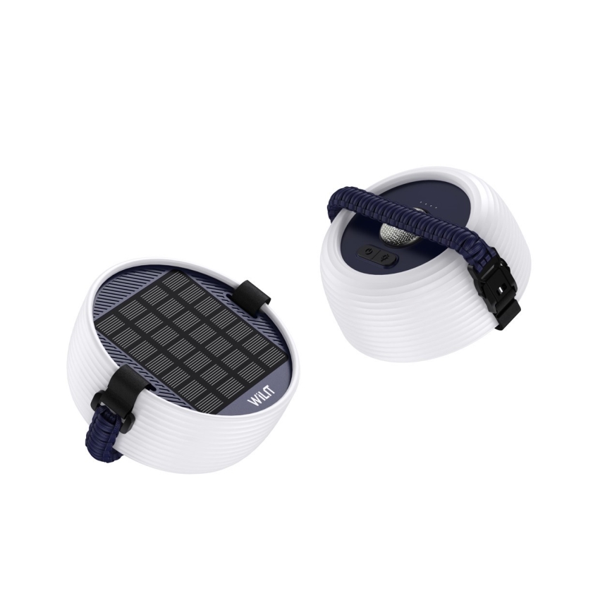Lámpara solar portátil recargable LED RGB con cadena LED LED/10W/5V 3600 mAh IP65 3600 mAh