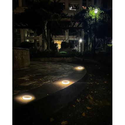 Iluminación solar LED para exterior con sensor LED/0,4W/3,2V IP54 500 mAh