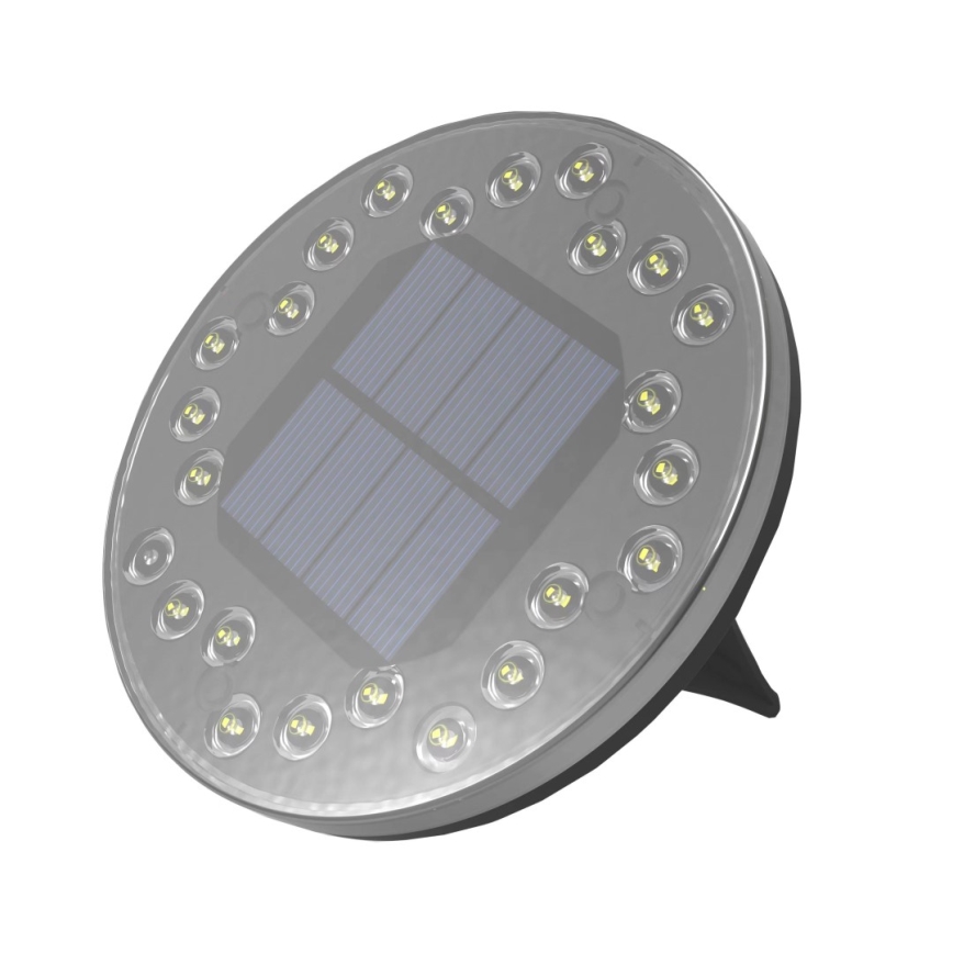 SET 4x Iluminación solar LED exterior con sensor LED/0,048W/2V IP68 600 mAh