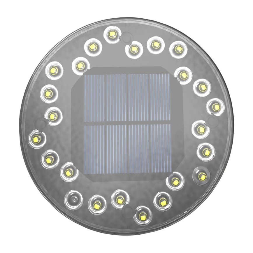 SET 4x Iluminación solar LED exterior con sensor LED/0,048W/2V IP68 600 mAh