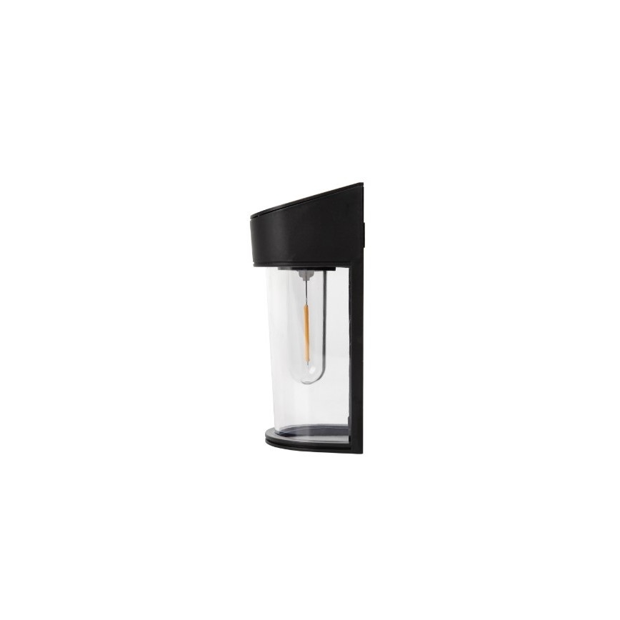 Lámpara de pared solar LED con sensor LED/2V IP44 600 mAh