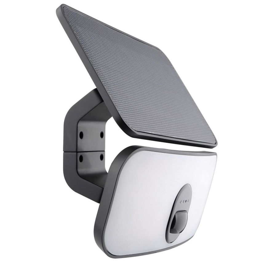 Aplique LED solar con sensor LED/13W/3,7V 4000K IP65 400 mAh