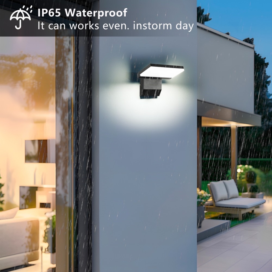 Aplique de pared exterior LED MODERN LED/18W/230V IP65