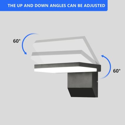 Aplique de pared exterior LED MODERN LED/18W/230V IP65