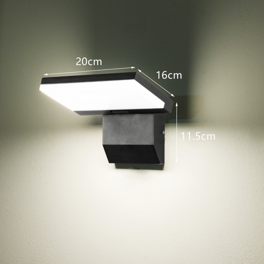 Aplique de pared exterior LED MODERN LED/18W/230V IP65
