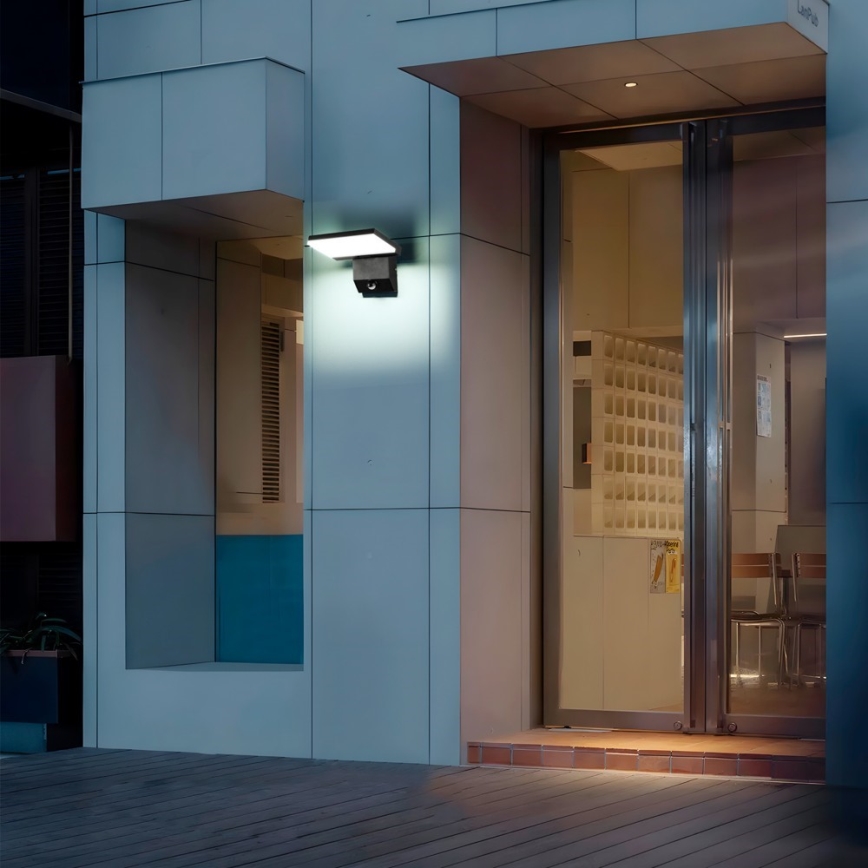 Aplique LED de exterior con sensor MODERN LED/18W/230V IP65