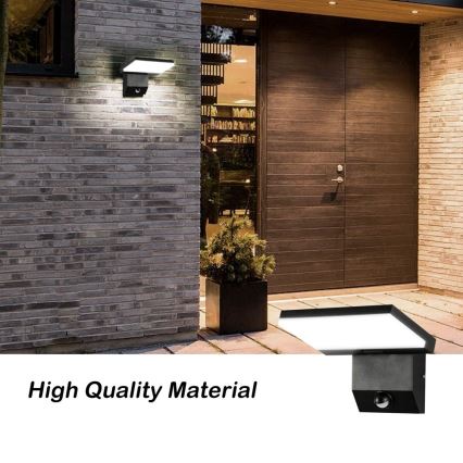 Aplique LED de exterior con sensor MODERN LED/18W/230V IP65