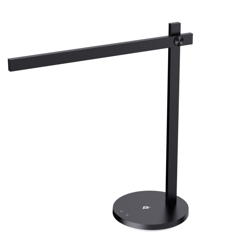 Lámpara de mesa LED regulable con cargador inalámbrico QI BEAM LED/18W/230/12V 2800K/4000K/5000K