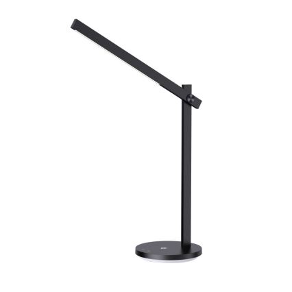 Lámpara de mesa LED regulable con cargador inalámbrico QI BEAM LED/18W/230/12V 2800K/4000K/5000K
