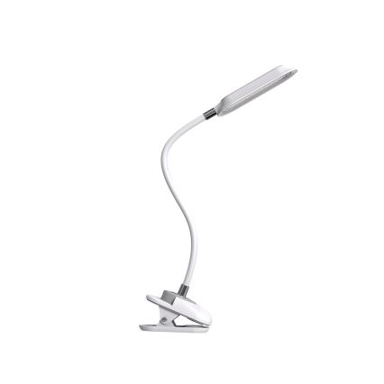 Lámpara de mesa regulable LED+CCT con pinza CLIP LED/7,5W/230V 3000/4200/5000K blanca