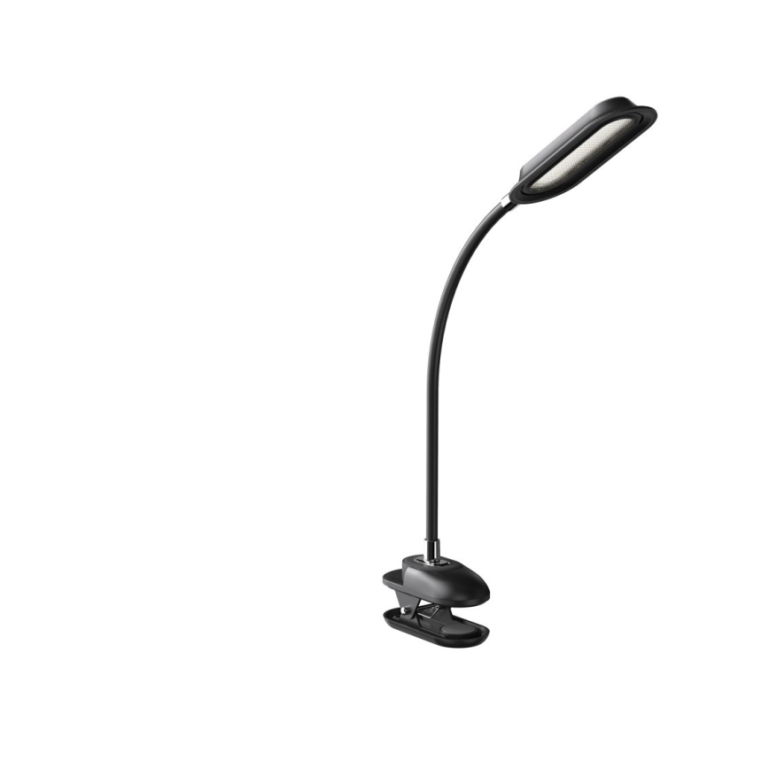 LED+CCT Lámpara de mesa regulable con pinza CLIP LED/7,5W/230V 3000/4200/5000K negra