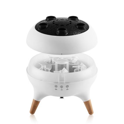 Immax 09104L - Difusor de aroma y humidificador de aire JELLYFISH LED/11W/5V