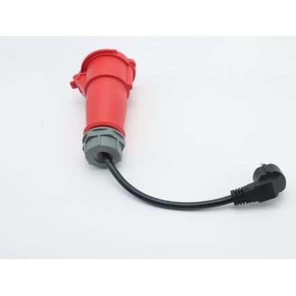 Immax - Estación de carga portátil para vehículos eléctricos (VE), CA Tipo 2, 16 A/380 V, 11 kW, con enchufe 230 V y cable de 5 m, Wi-Fi Tuya