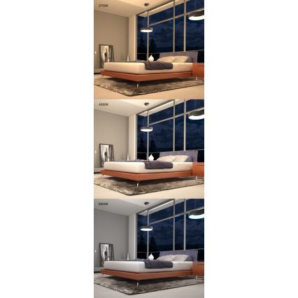 Immax NEO 07022L - Lámpara de araña LED regulable con control remoto AGUJERO LED/39W/230V Tuya