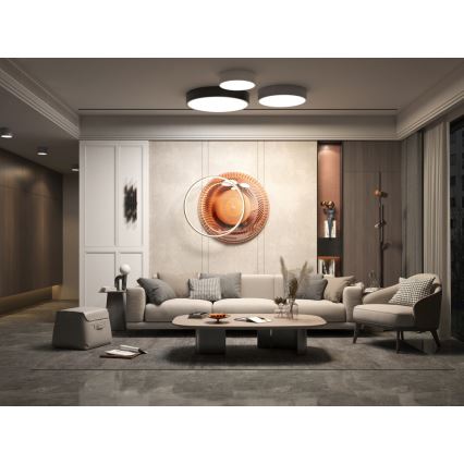 Immax NEO 07024L - Lámpara de techo LED regulable RONDATE LED/25W/230V Tuya + mando a distancia