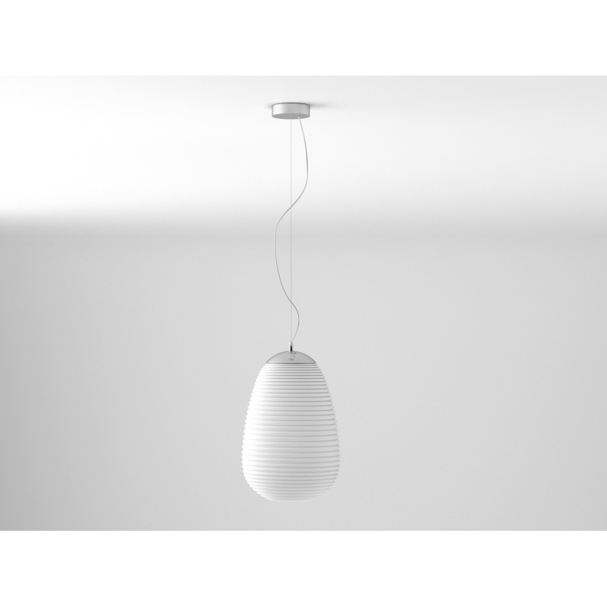 Immax NEO - LED Lámpara colgante regulable RGB COCONO 1xE27/8,5W/100-240V