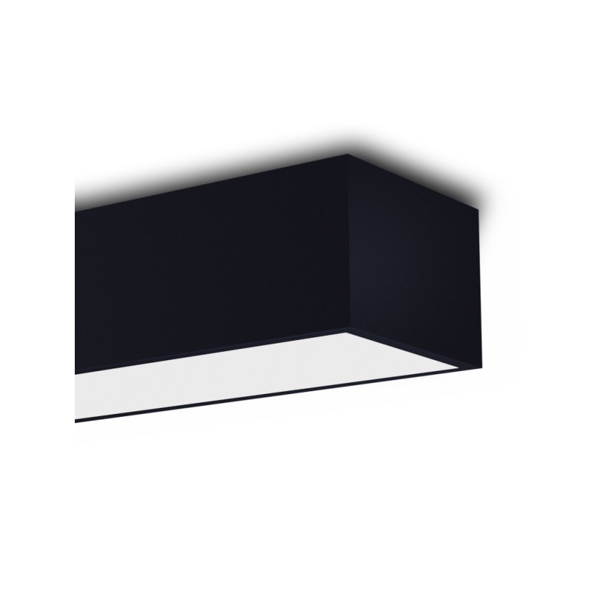 Immax NEO 07074-60 - Plafón LED regulable CANTO LED/34W/230V negro Tuya + control remoto