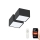 Immax Neo 07074L-15BD - Set 2x Plafón LED regulable CANTO 2xLED/12W/230V + control remoto Tuya