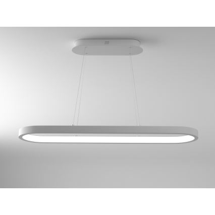 Immax NEO 07077L - Lámpara colgante LED regulable con cable HIPODROMO LED/66W/230V Tuya + mando a distancia