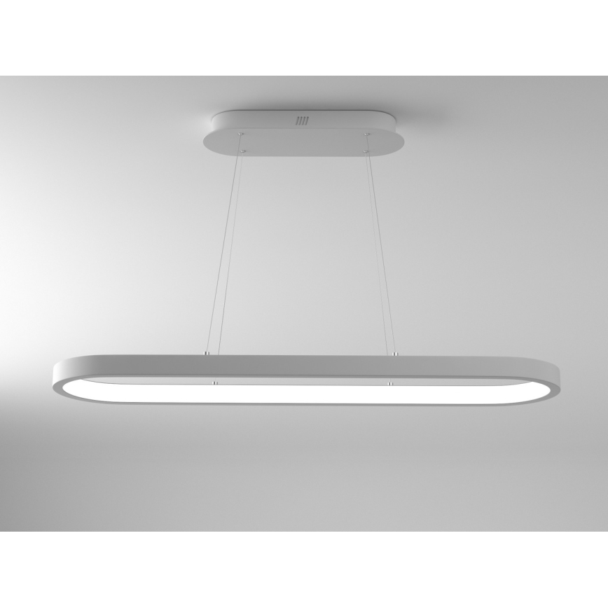 Immax NEO 07077L - Lámpara colgante LED regulable con cable HIPODROMO LED/66W/230V Tuya + mando a distancia