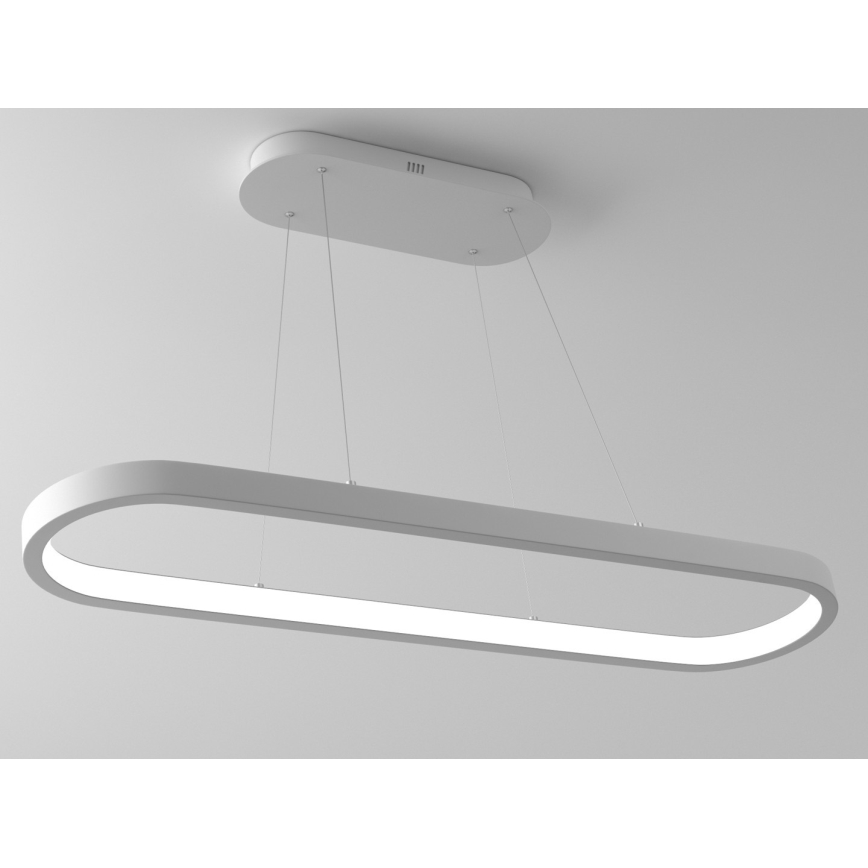 Immax NEO 07077L - Lámpara colgante LED regulable con cable HIPODROMO LED/66W/230V Tuya + mando a distancia