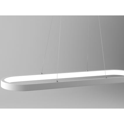 Immax NEO 07077L - Lámpara colgante LED regulable con cable HIPODROMO LED/66W/230V Tuya + mando a distancia