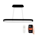 Immax NEO 07078L - Lámpara colgante LED regulable con cable HIPODROMO LED/66W/230V Tuya + mando a distancia