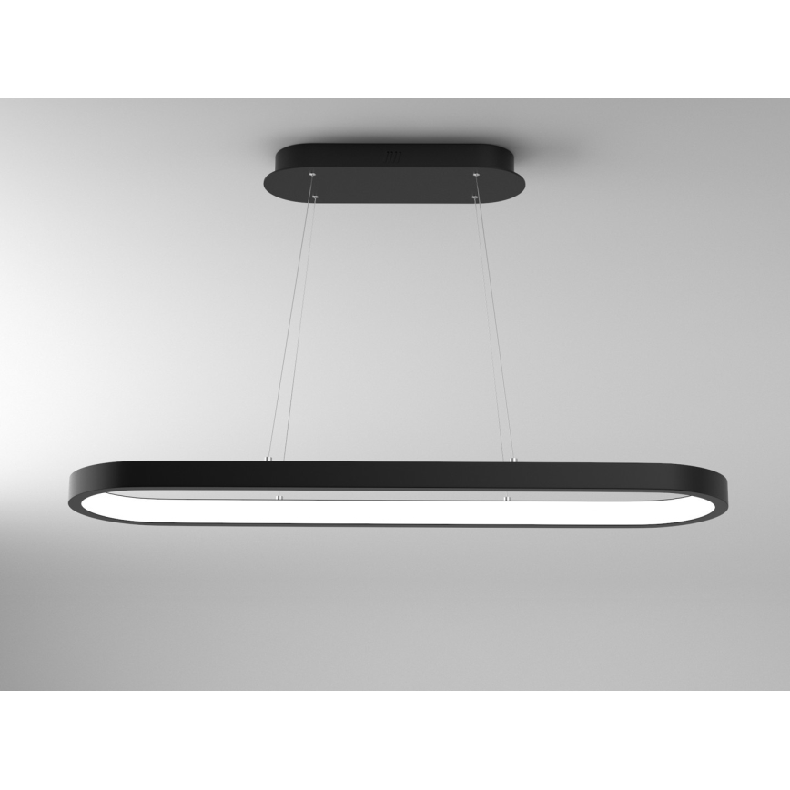 Immax NEO 07078L - Lámpara colgante LED regulable con cable HIPODROMO LED/66W/230V Tuya + mando a distancia