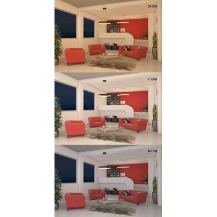 Immax NEO 07079L-80 - Lámpara de araña LED regulable LIMITADO LED/48W/230V 80 cm Tuya