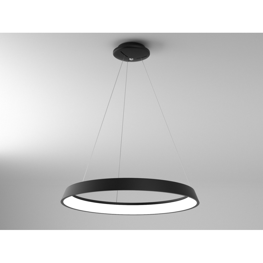 Immax NEO 07080L-80 - Lámpara colgante LED regulable con cable LIMITADO LED/48W/230V 80 cm Tuya + mando a distancia