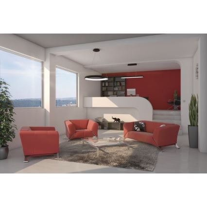 Immax NEO 07080L-80 - Lámpara colgante LED regulable con cable LIMITADO LED/48W/230V 80 cm Tuya + mando a distancia