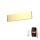 Immax Neo 07129L - Lámpara de pared LED regulable LISTON LED/8W/230V dorado Tuya + mando a distancia