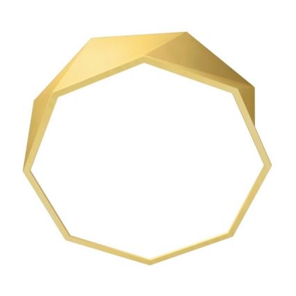 Immax NEO 07132-G40 - Lámpara de techo LED SMART regulable DIAMANTE LED/31W/230V dorado 40 cm Tuya ZigBee + mando a distancia