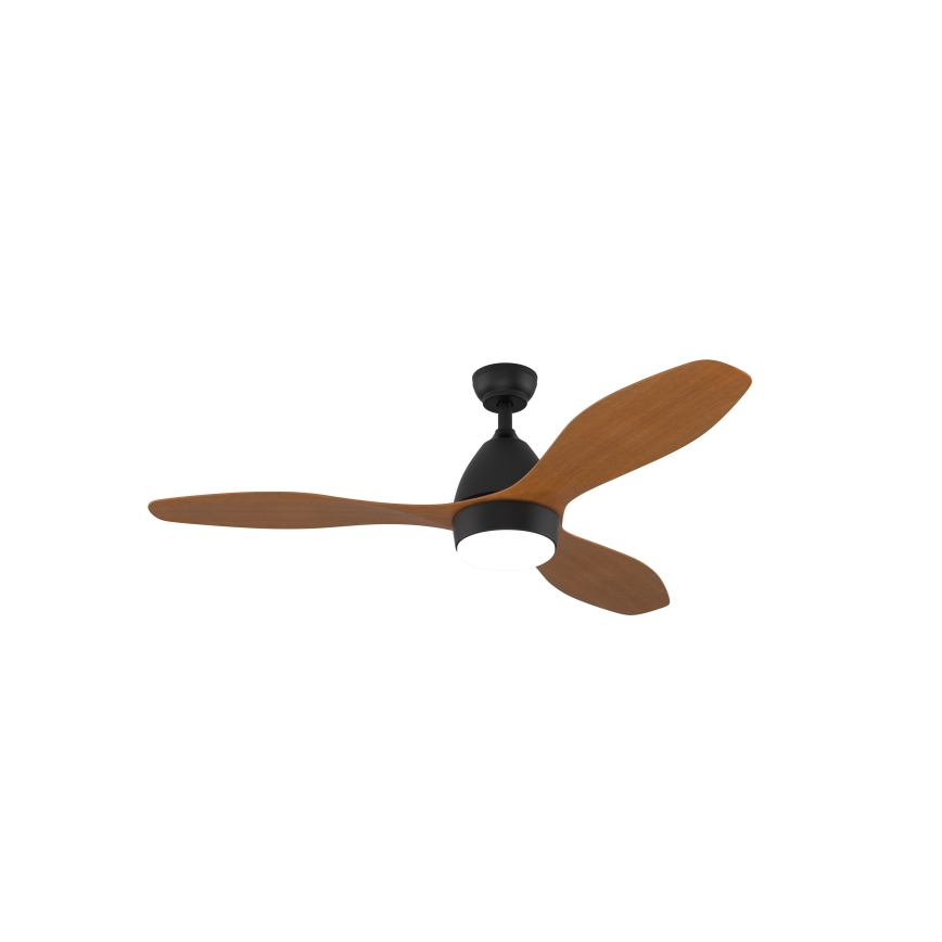 Immax NEO 07141-B - Ventilador de techo LED NEO LITE FRESCO LED/18W/230V Tuya Wi-Fi negro/marrón + mando a distancia
