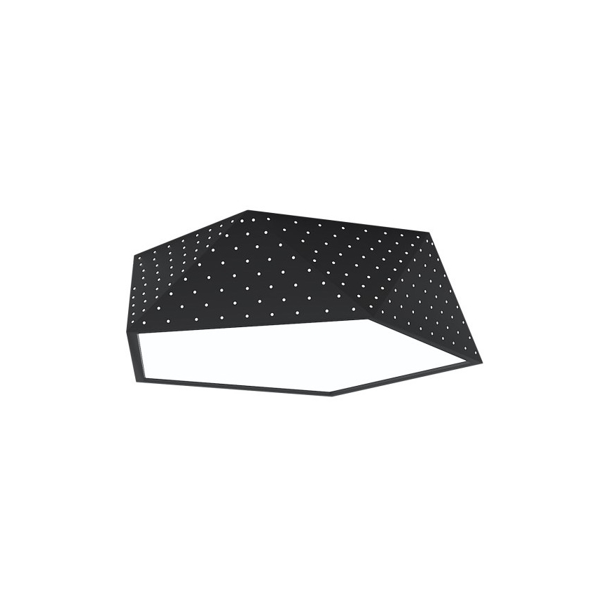 Immax NEO 07151-B40 - Lámpara de techo LED regulable BRILIANT LED/20W/230V Wi-Fi Tuya negra + mando a distancia