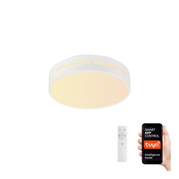 Immax NEO 07153-W40 - Lámpara de techo LED regulable NEO LITE PERFECTO LED/24W/230V Wi-Fi Tuya blanca + mando a distancia